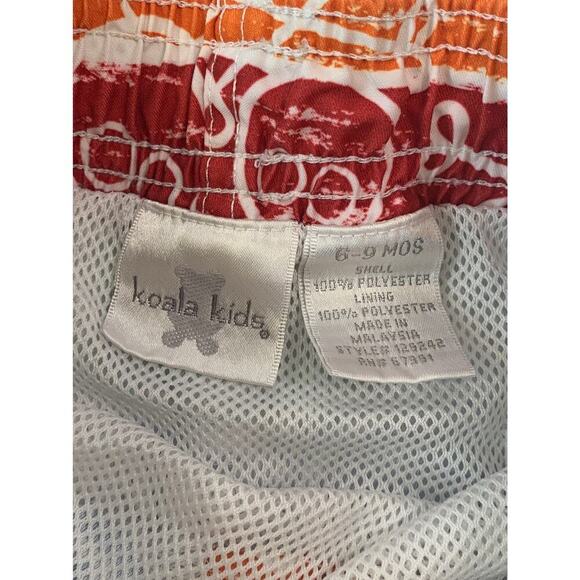 KOALA KIDS Boy’s Scribble Swim Trunks / Size: 6/9 Months - Picture 2 of 4
